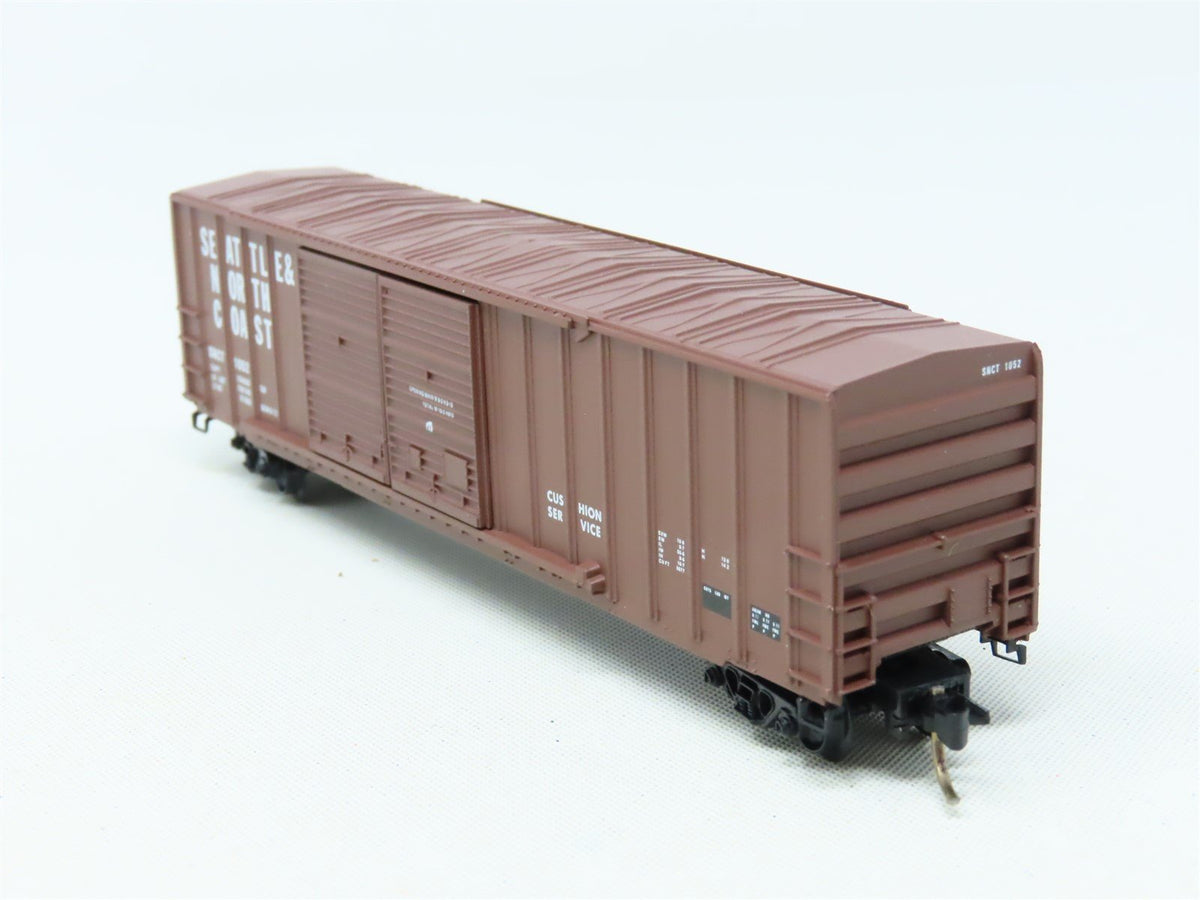 N Scale Micro-Trains MTL 30160 SNCT Seattle &amp; North Coast 50&#39; Box Car #1052