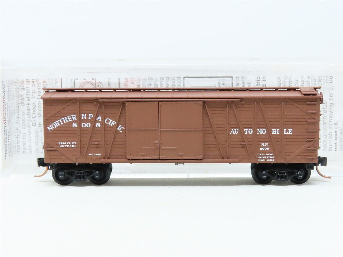 N Scale Micro-Trains MTL 29030 NP Northern Pacific 40&#39; Box Car #8008