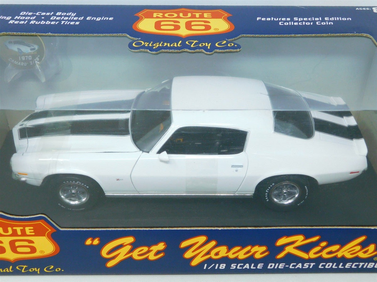 1:18 Scale Route 66 &quot;Get your Kicks&quot; 78272-1HD 1970 Chevrolet Camaro Z28