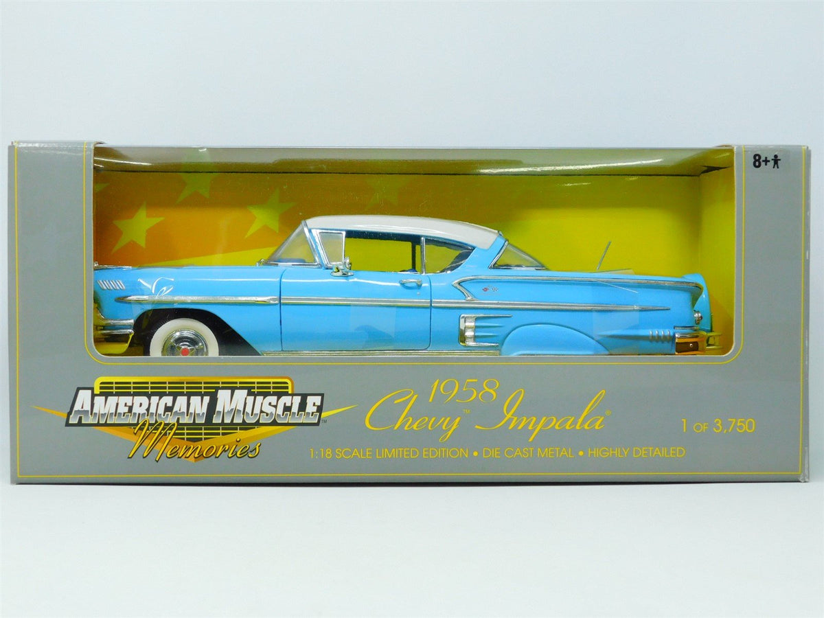 1:18 Scale ERTL American Muscle Memories 32286 1958 Chevy Impala 1 of 3,750