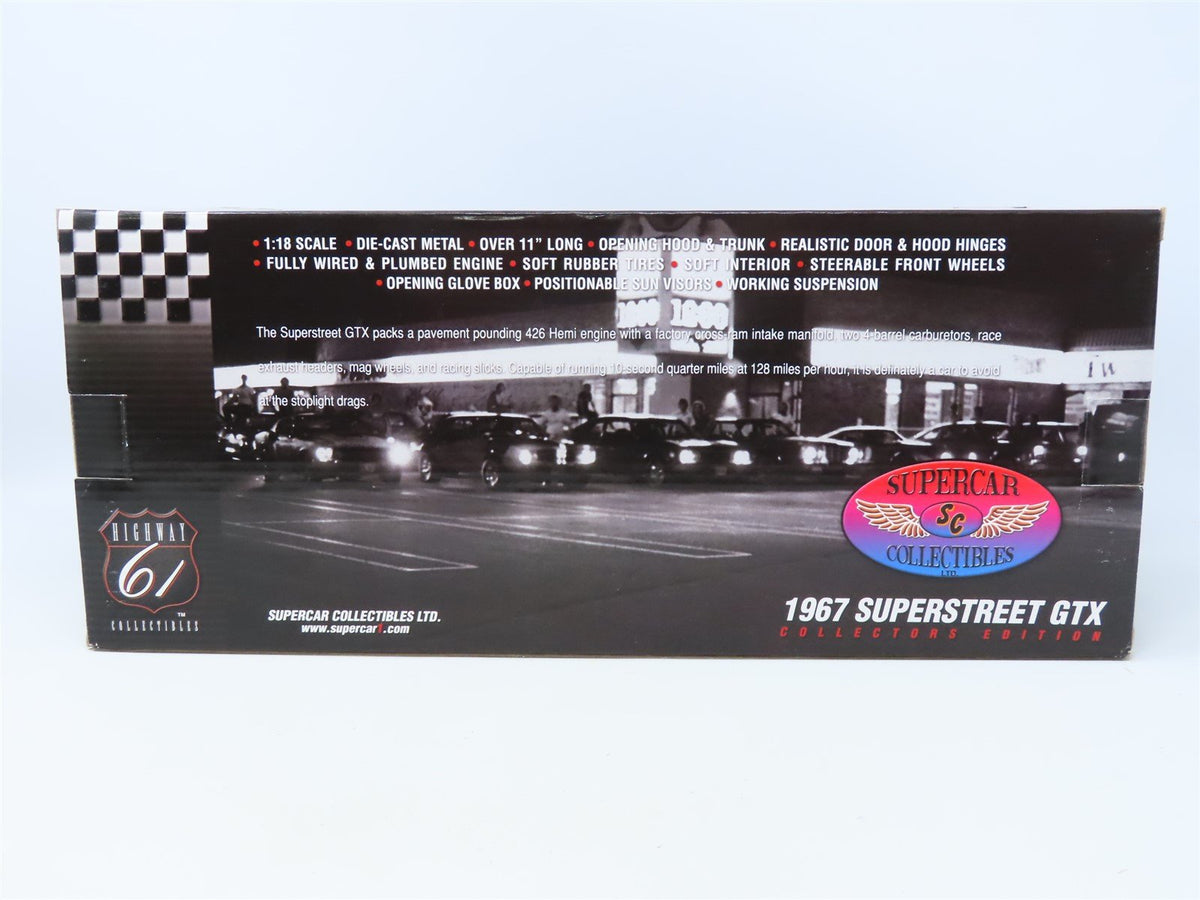 1:18 Scale Highway 61 Supercar Collectibles 50059 1967 Plymouth Superstreet GTX