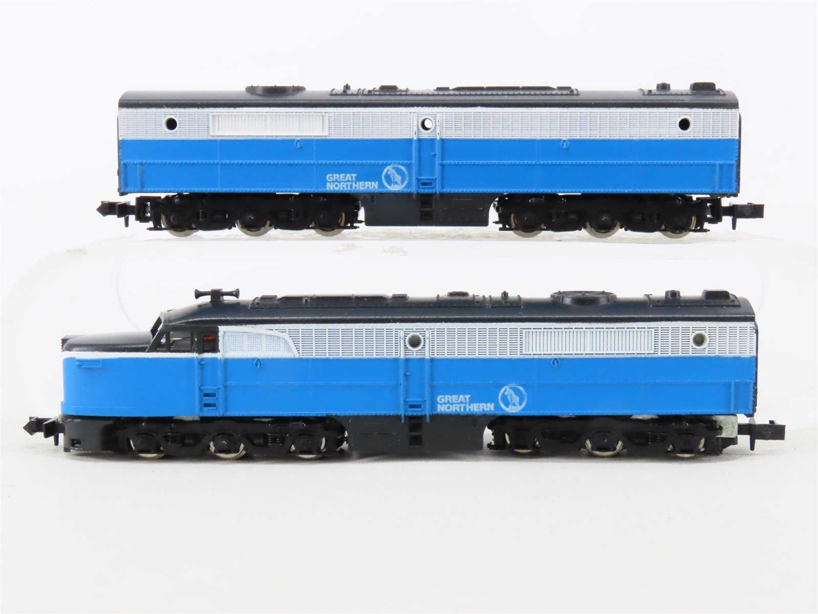 N Scale Con-Cor GN Great Northern "Big Sky Blue" ALCO PA-1/PB-1 Diesel Set No#