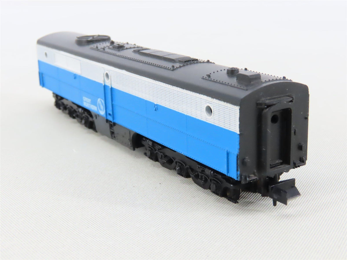 N Scale Con-Cor GN Great Northern &quot;Big Sky Blue&quot; ALCO PA-1/PB-1 Diesel Set No#
