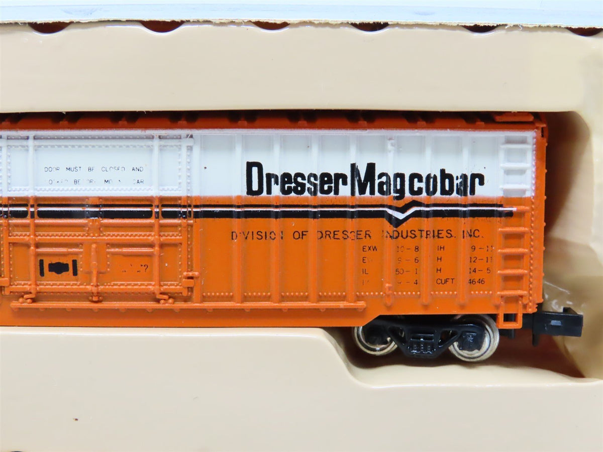 N Scale Con-Cor 0001-01471G NIRX Dresser Magcobar 50&#39; Rib-Side Box Car #14064