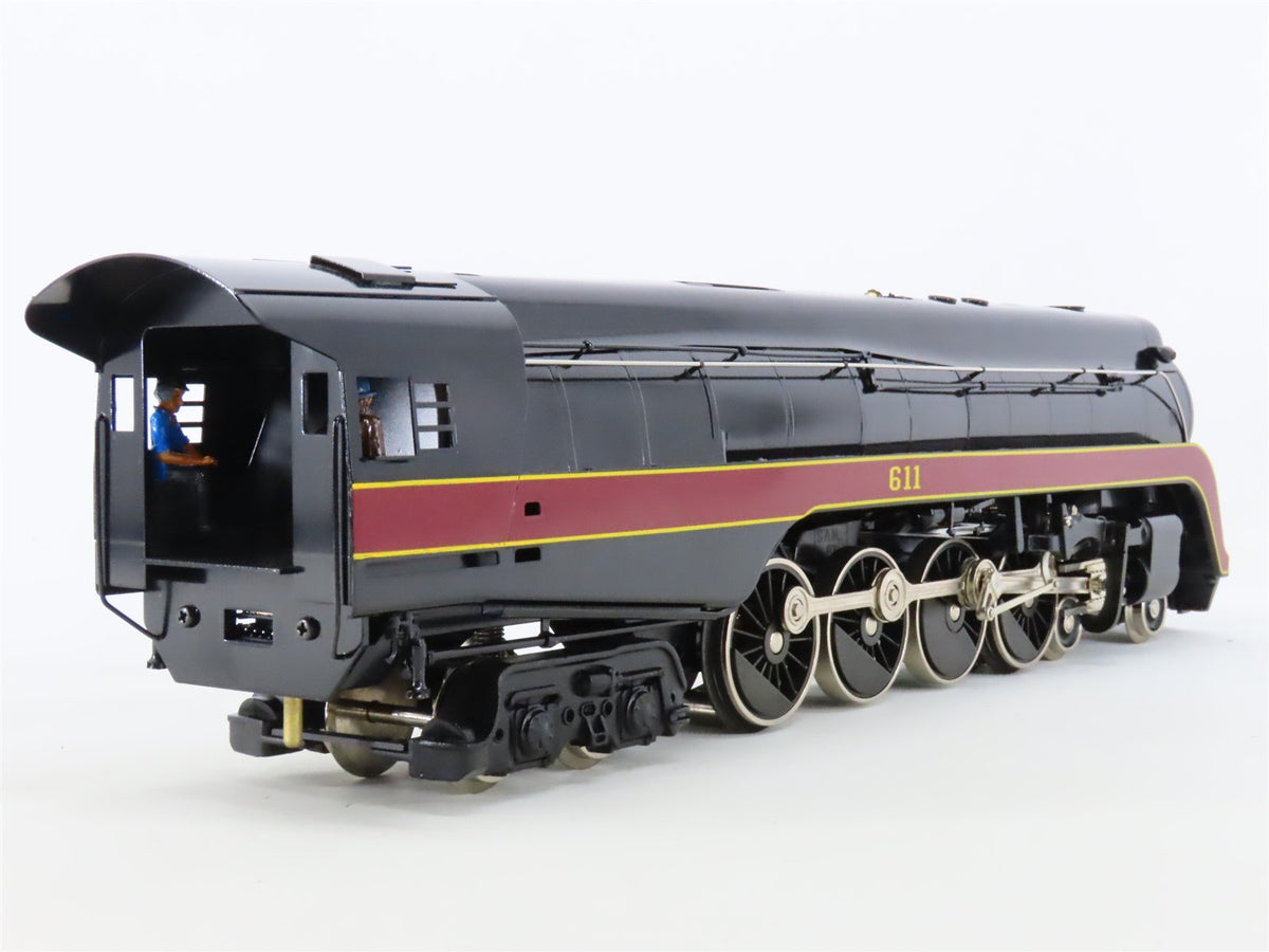 O Gauge 3-Rail Williams 5601 BRASS N&amp;W Norfolk &amp; Western 4-8-4 Steam #611