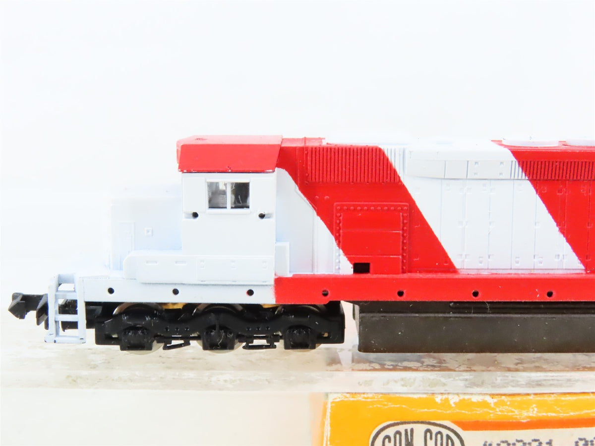 N Scale Con-Cor 0001-002600 Unlettered EMD SD40-2 Diesel - Custom Painted