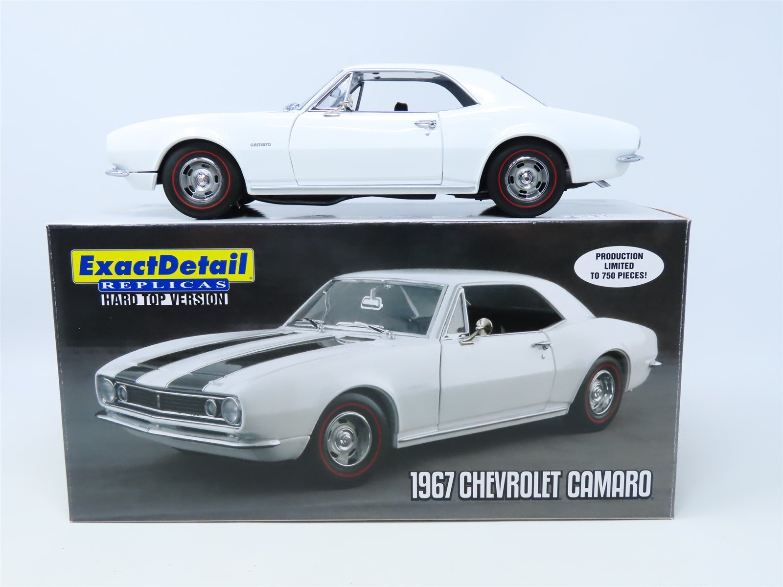 1:18 Scale ExactDetail Replicas 223 1967 Chevrolet Camaro Hard Top Version W/COA