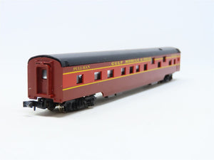 N Scale Con-Cor 0001-04011P GM&O Gulf Mobile & Ohio Pullman Passenger Car