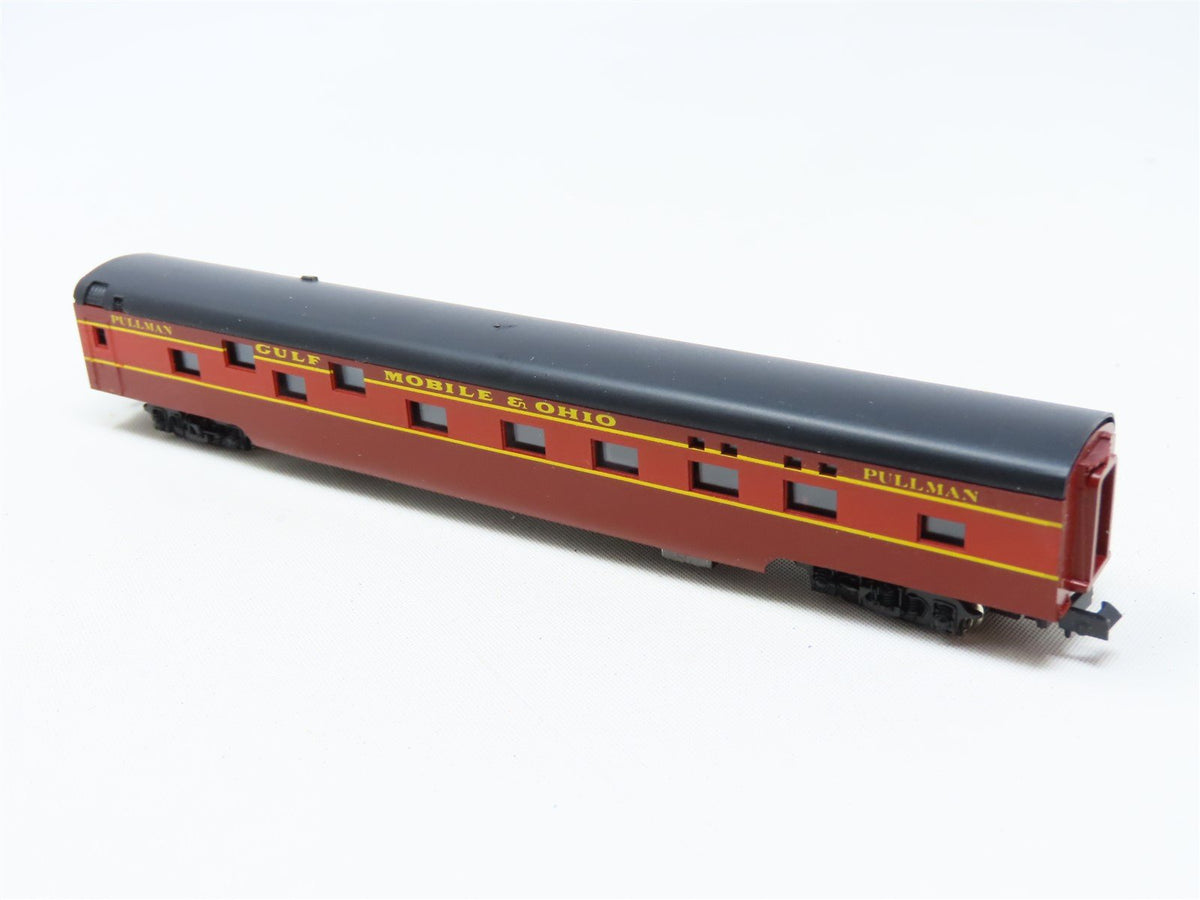 N Scale Con-Cor 0001-04011P GM&amp;O Gulf Mobile &amp; Ohio Pullman Passenger Car