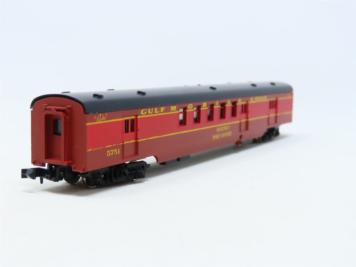 N Scale Con-Cor 0001-04031P GM&amp;O Gulf Mobile &amp; Ohio &#39;Rebel&#39; RPO Passenger #5751