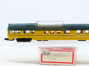 N Scale Con-Cor 4051T CNW Chicago North Western Dome Observation Passenger
