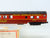 N Scale Con-Cor 4041P GM&O Gulf Mobile & Ohio Observation Passenger #5998