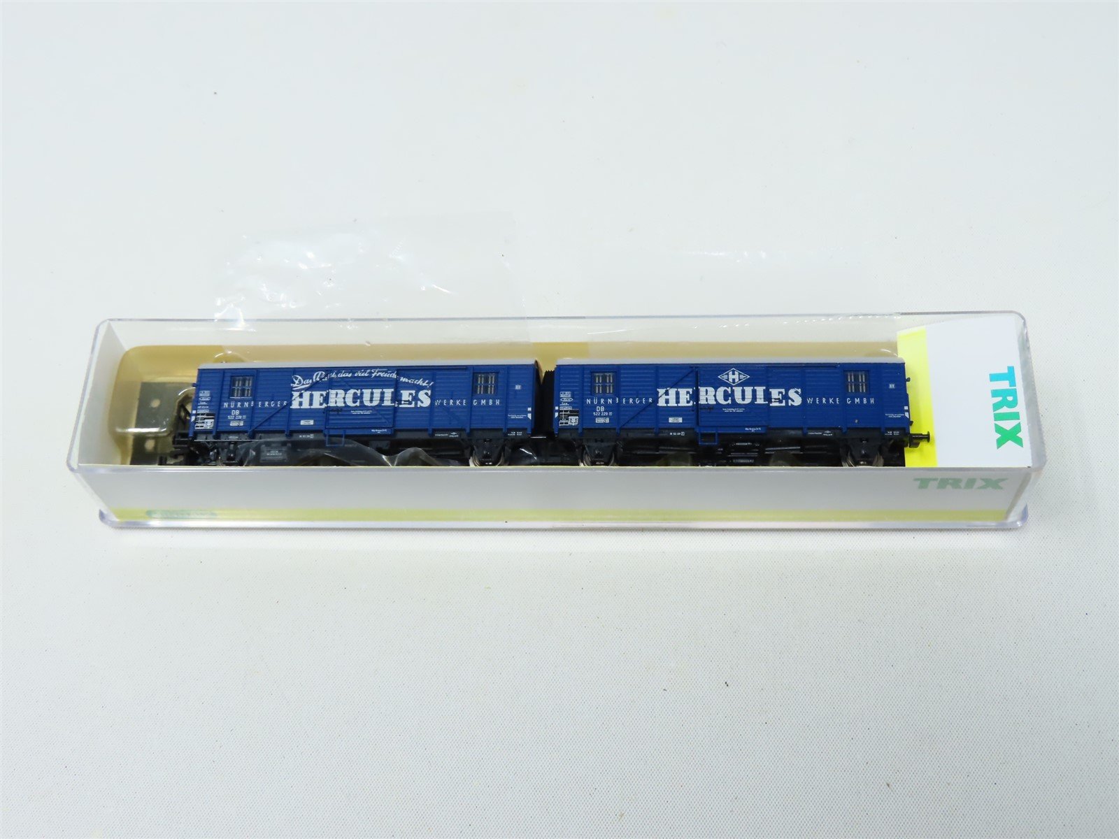 N Scale Minitrix 15059 DB German Era III "Hercules" Double Box Car