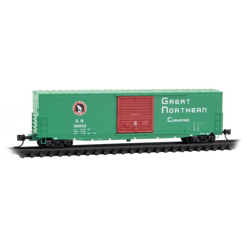 N Micro-Trains MTL 18000402 GN Great Northern 50' Single Door Box Car #39853
