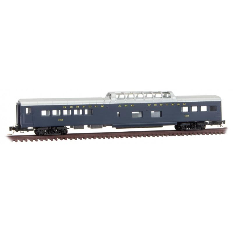 Z Micro-Trains MTL 55100240 N&amp;W Norfolk &amp; Western 83&#39; Vista Dome Passenger #1613
