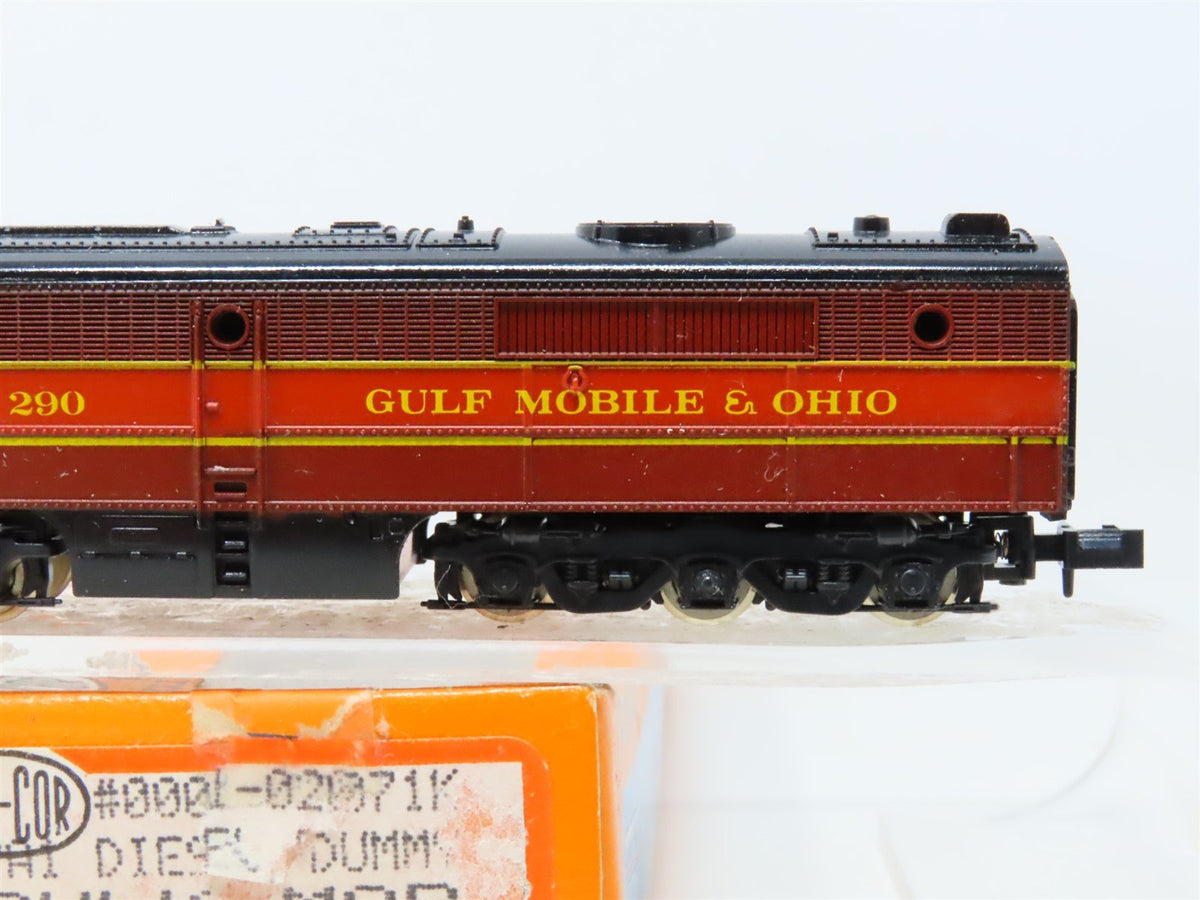 N Scale Con-Cor 0001-002071K GMO Gulf Mobile &amp; Ohio PA1 Diesel Unpowered #290