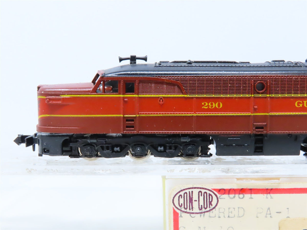 N Scale Con-Cor 2061K GMO Gulf Mobile &amp; Ohio PA-1 Diesel Locomotive #290