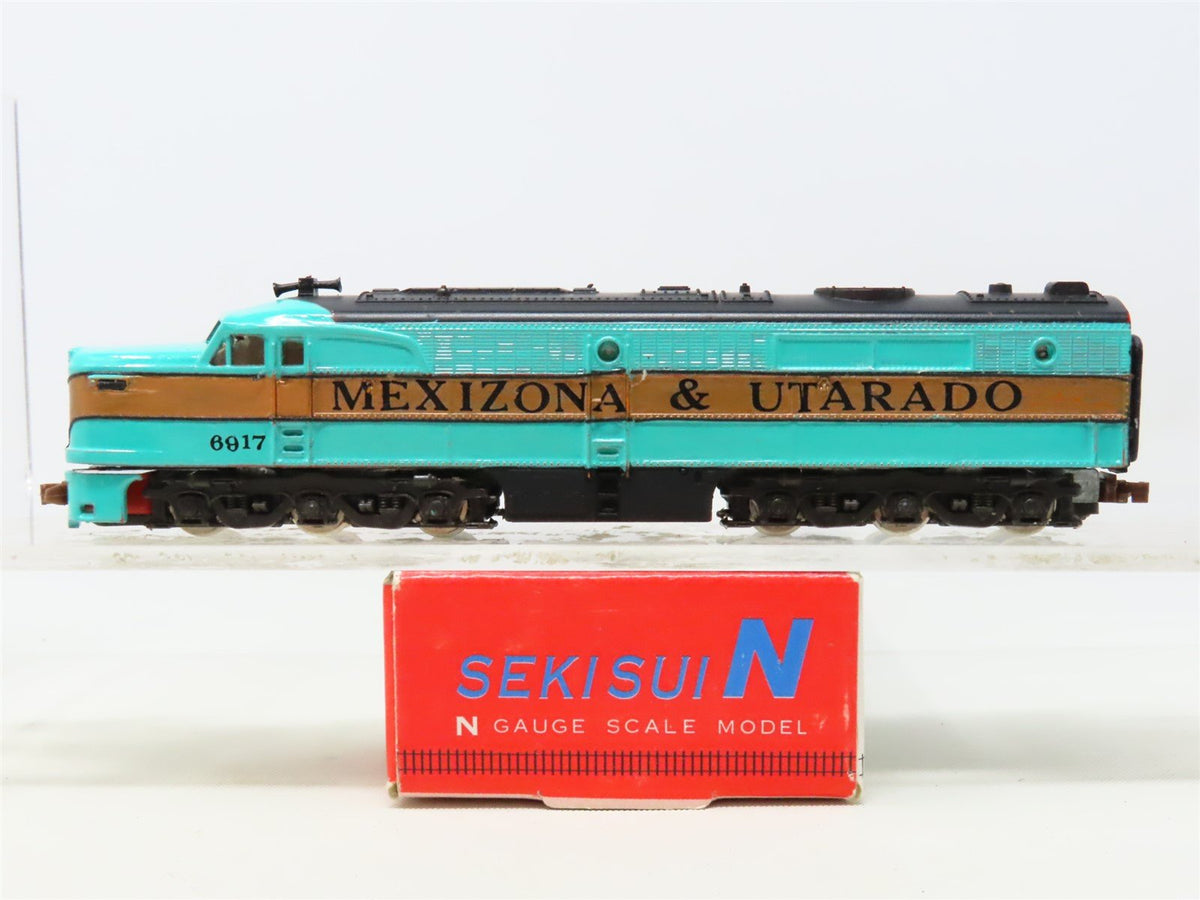 N Scale Con-Cor Mexizona &amp; Utarado PA-1 Diesel Locomotive #6917 Custom