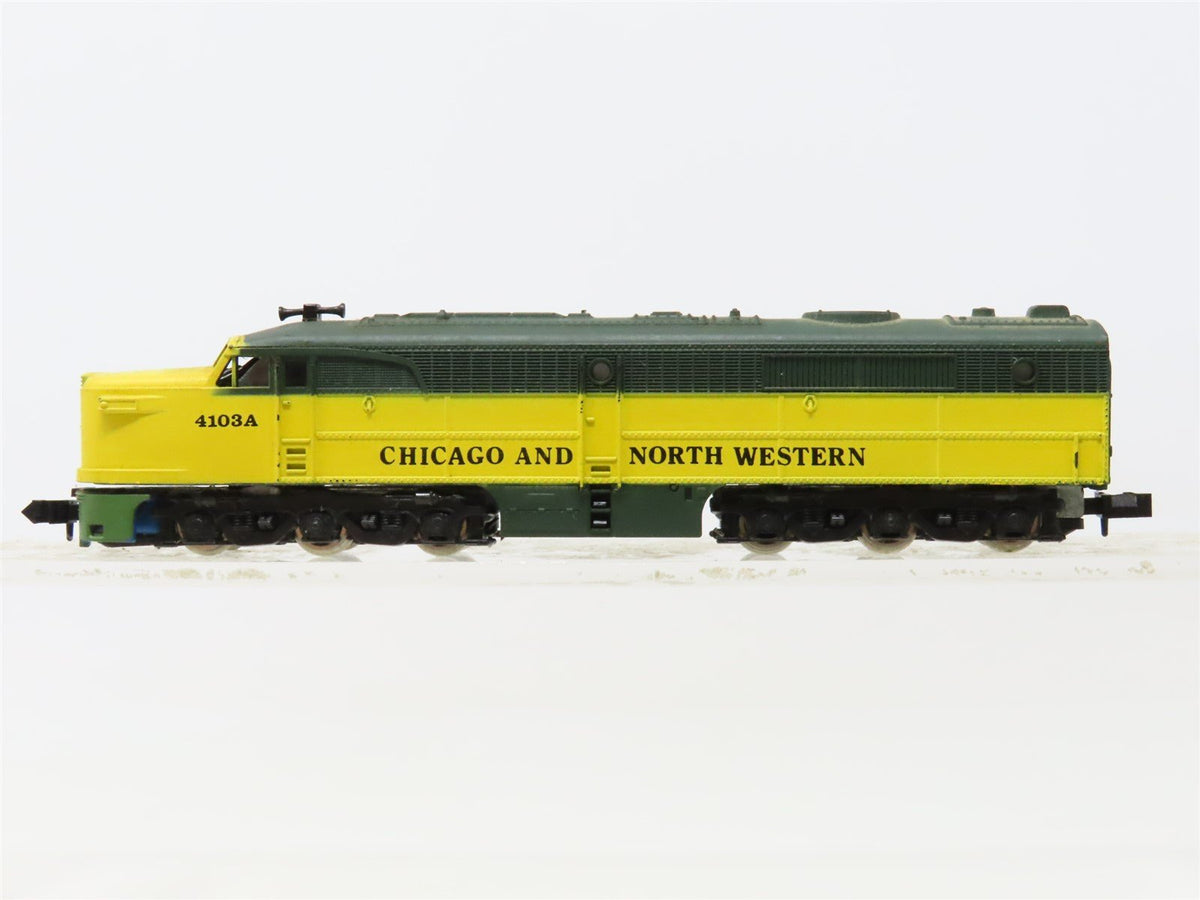 N Scale Con-Cor CNW Chicago &amp; Northwestern PA-1 Diesel Locomotive #4103A
