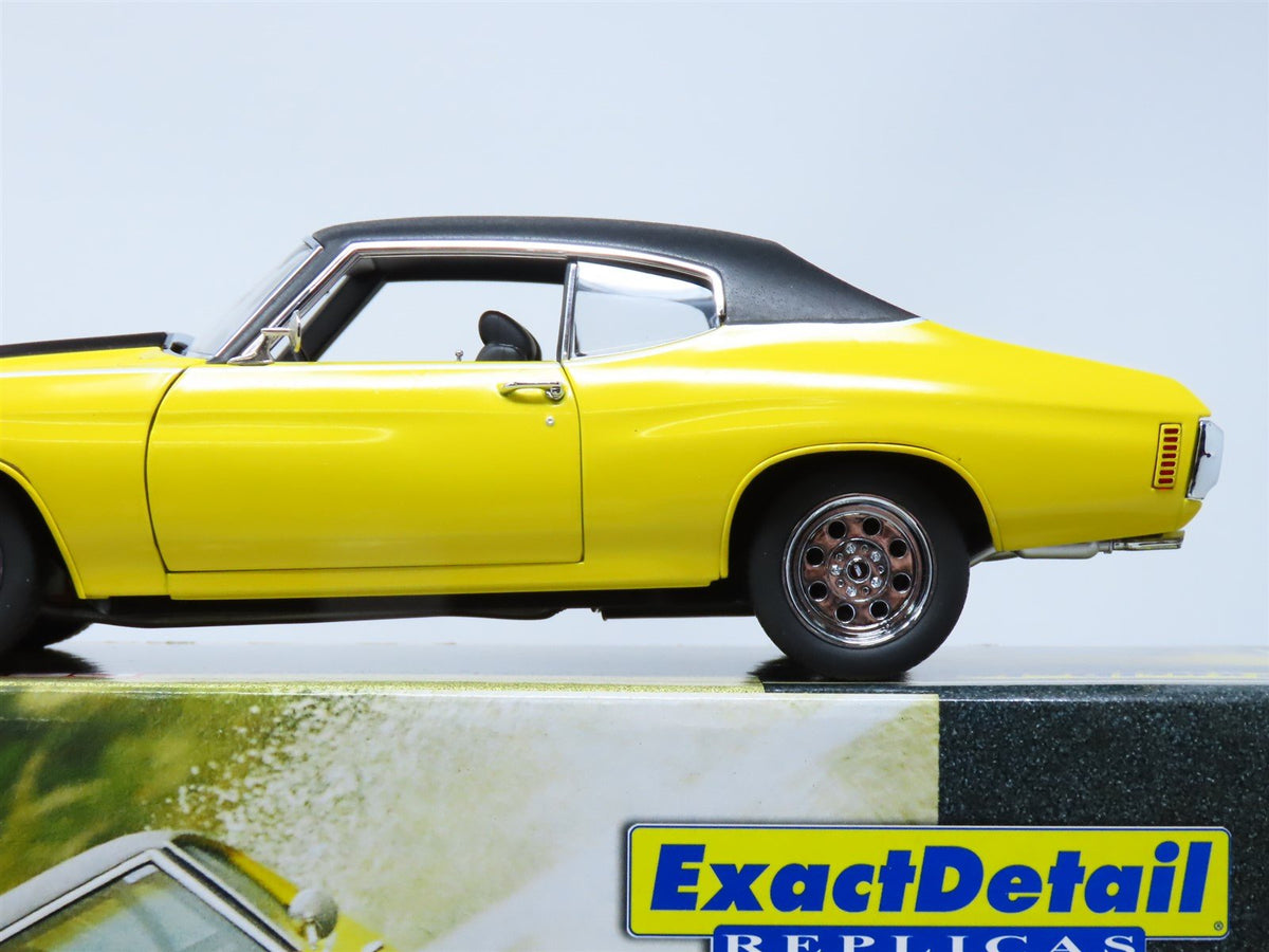 1:18 Scale ExactDetail Replicas 604 1970 Chevrolet Cheap Street Chevelle W/COA