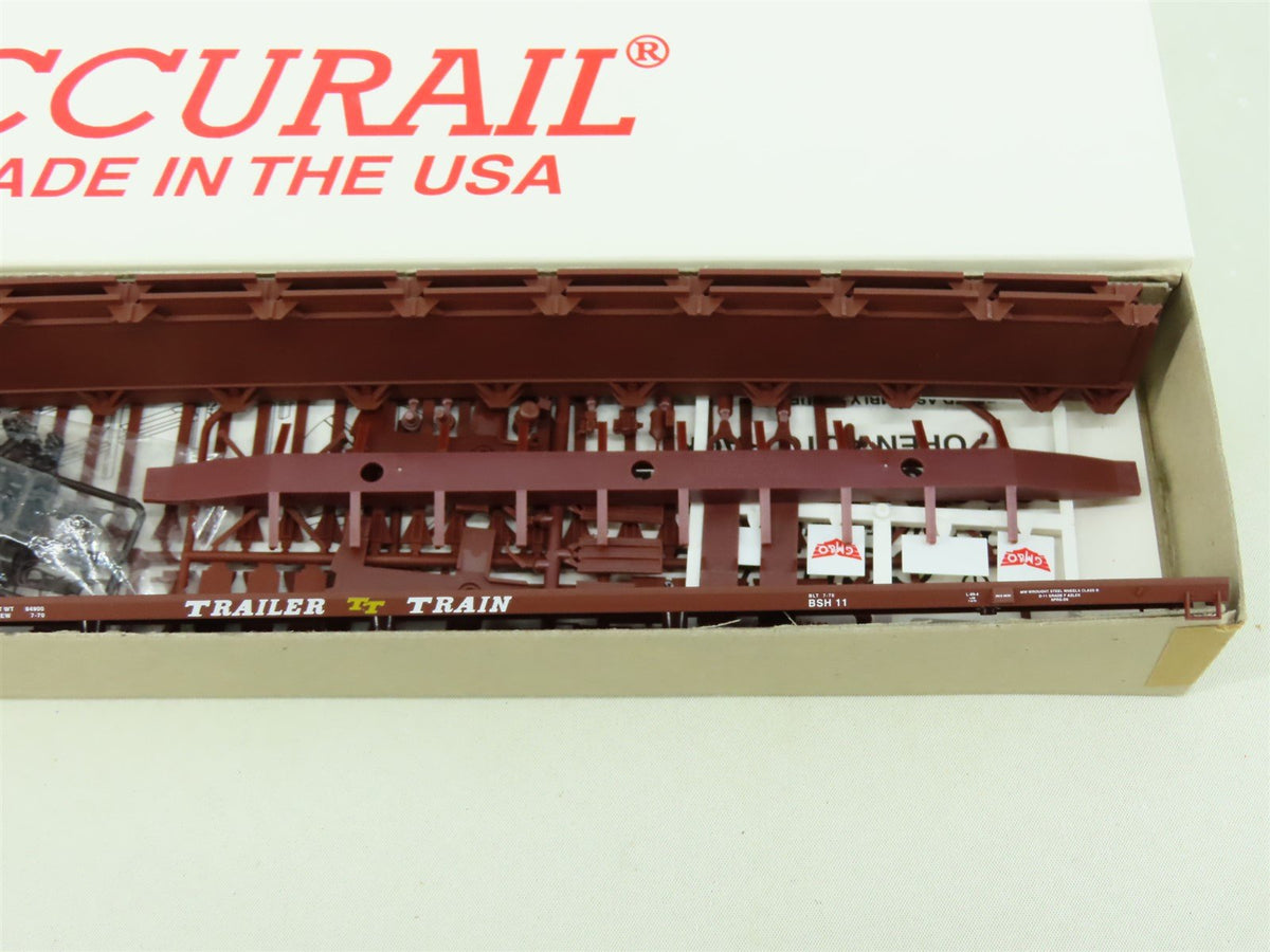 HO Accurail 9312 TTRX GM&amp;O Gulf Mobile &amp; Ohio Tri-Level Auto Rack #961486 Kit