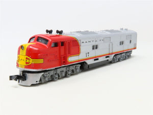 N Scale Con-Cor 0001-2827 ATSF Santa Fe E7A Diesel Locomotive #17