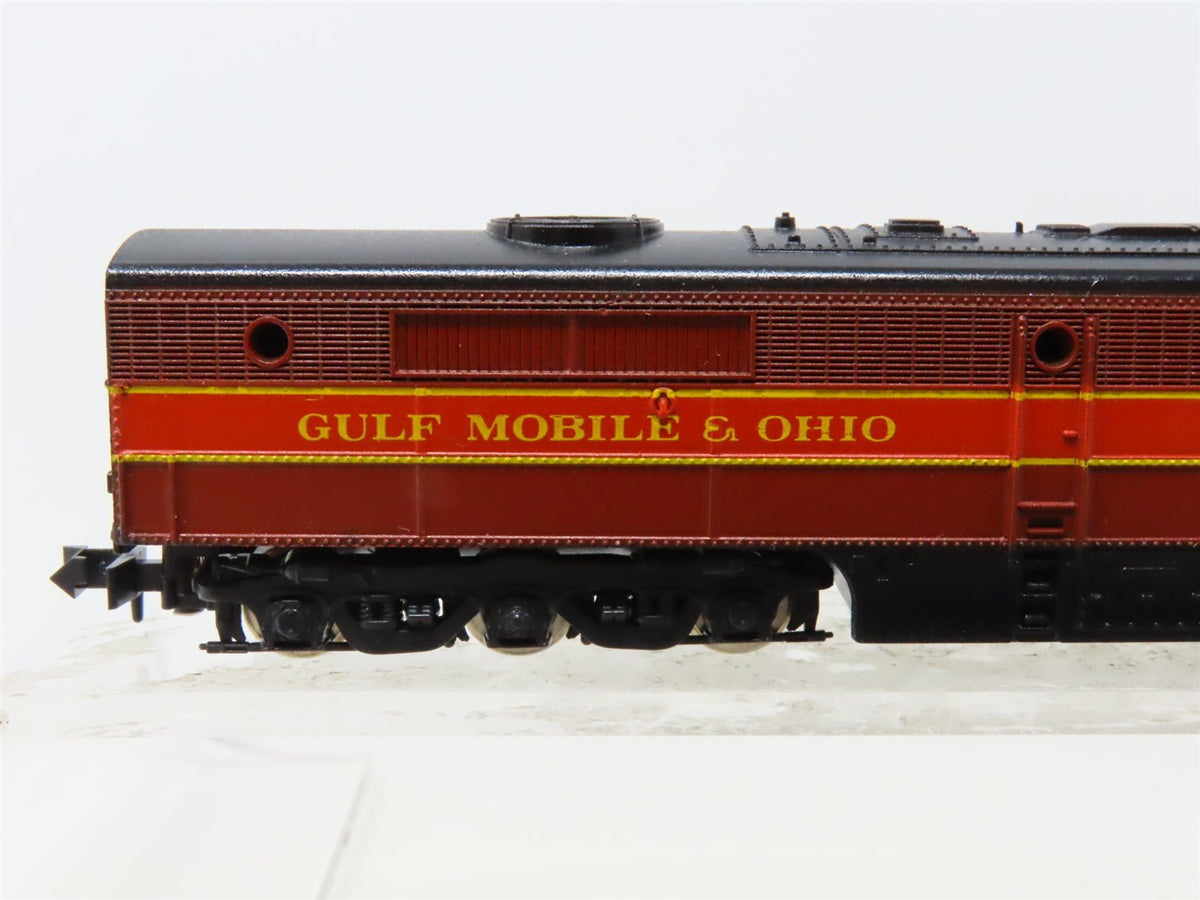 N Scale Con-Cor GMO Gulf Mobile &amp; Ohio PA/B Diesel Locomotive Set
