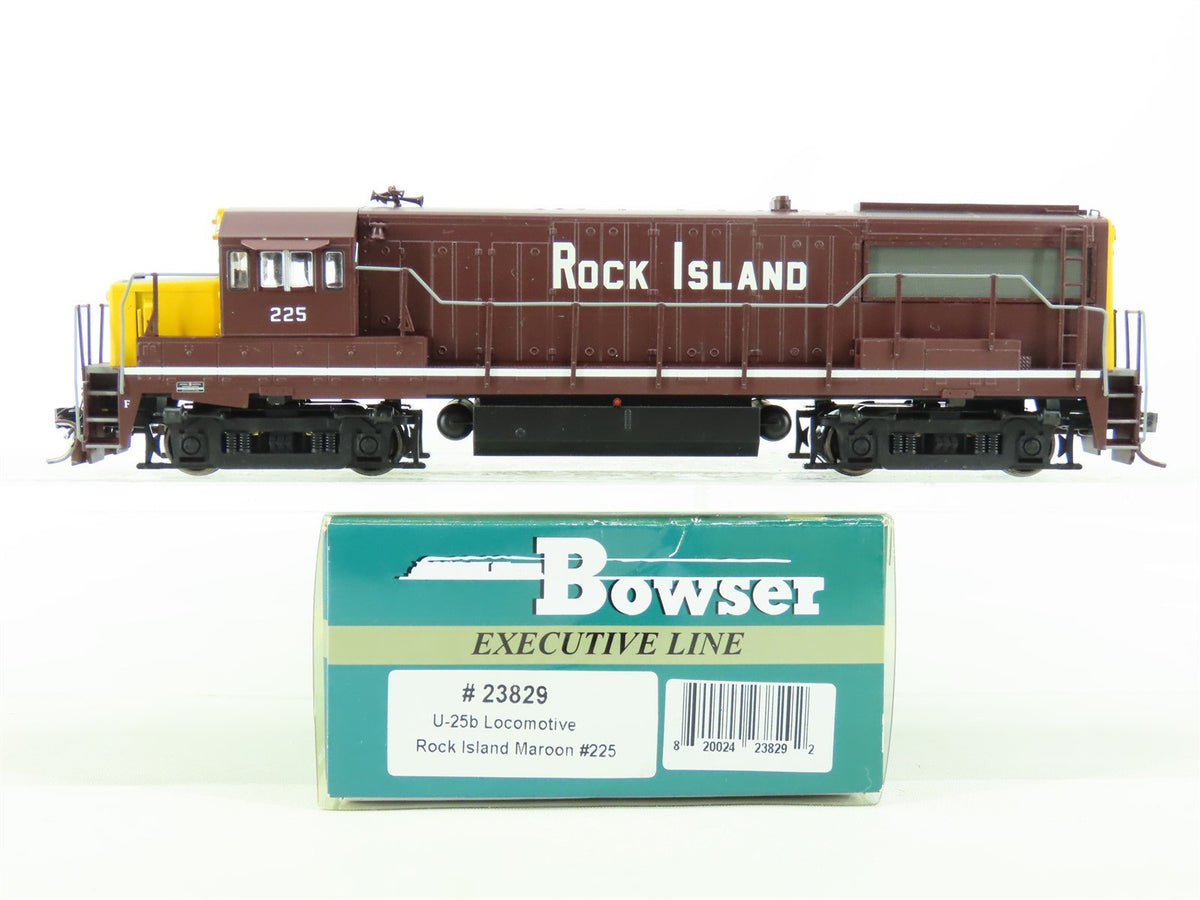 HO Scale Bowser 23829 RI Rock Island U25B Diesel Locomotive #225 w/DCC &amp; Sound