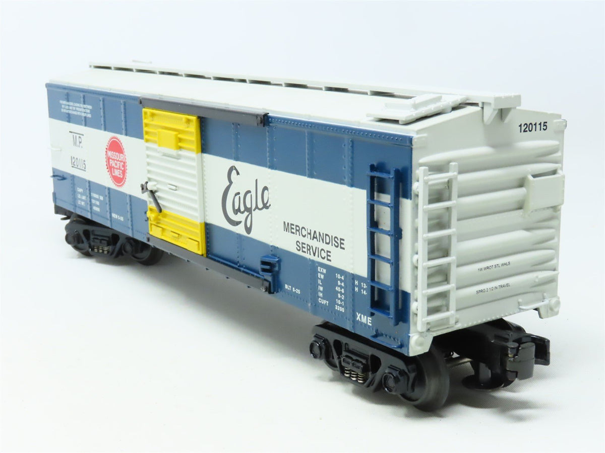 O Gauge 3-Rail MTH Rail King 30-8415 MP Missouri Pacific &quot;Eagle&quot; Box Car #120115