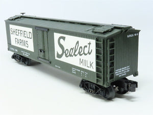 O Gauge 3-Rail MTH Rail King 30-8630 GPEX Sheffield Farms Reefer #1019