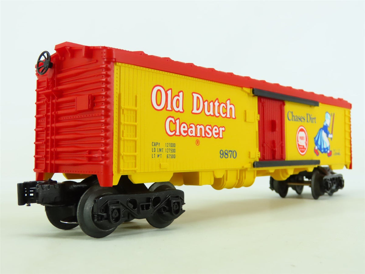O/O27 Gauge 3-Rail Lionel #6-9870 Old Dutch Cleanser Billboard Reefer #9870