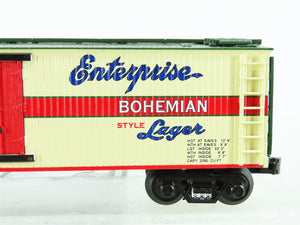 O Gauge 3-Rail MTH Rail King #30-8627 RNT. Enterprise Brewing Co. Reefer #32720