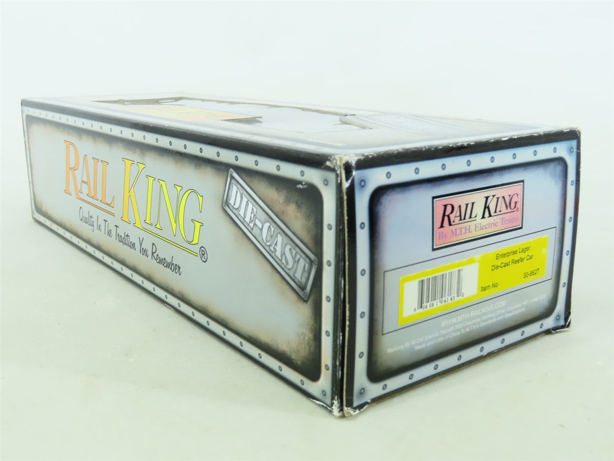 O Gauge 3-Rail MTH Rail King #30-8627 RNT. Enterprise Brewing Co. Reefer #32720