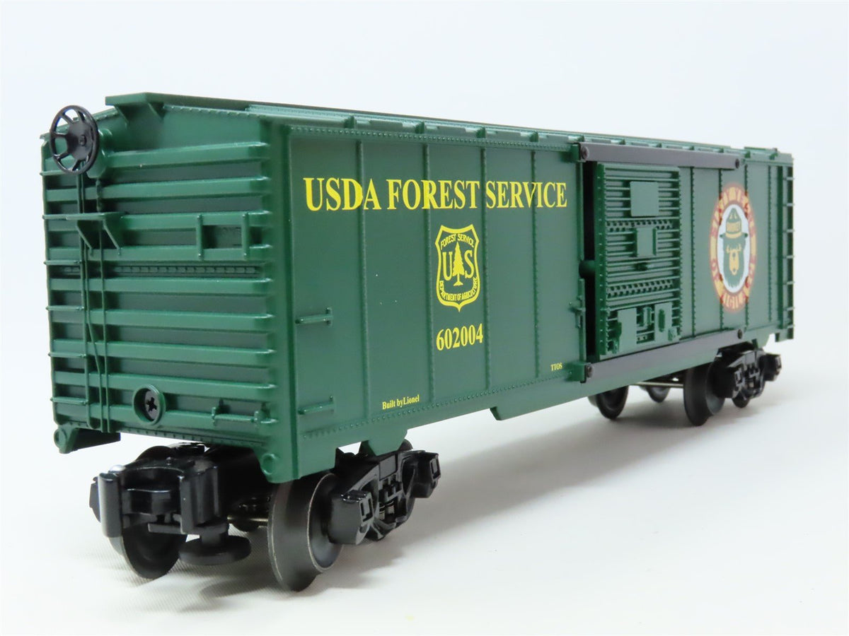 O Gauge 3-Rail Lionel 6-52335 Smokey Bear &amp; USDA Forest Service Box Car #602004