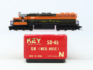N Scale Key BRASS GN Great Northern EMD SD45 Medium Nose Diesel Locomotive #414