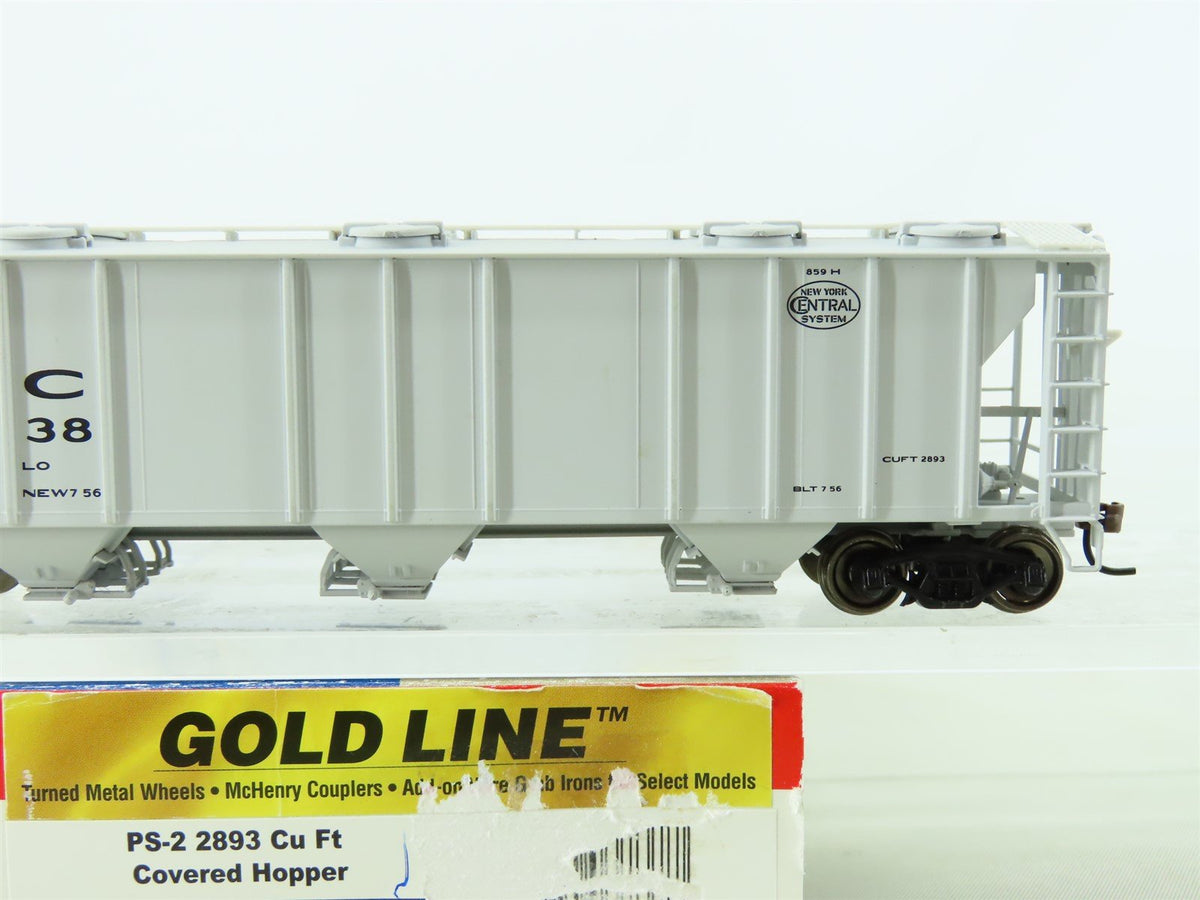 HO Scale Walthers Gold Line #932-7954 NYC New York Central 3-Bay Hopper #883038