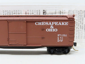 N Scale Micro-Trains MTL 39170 C&O Chesapeake & Ohio 40' Box Car #84827
