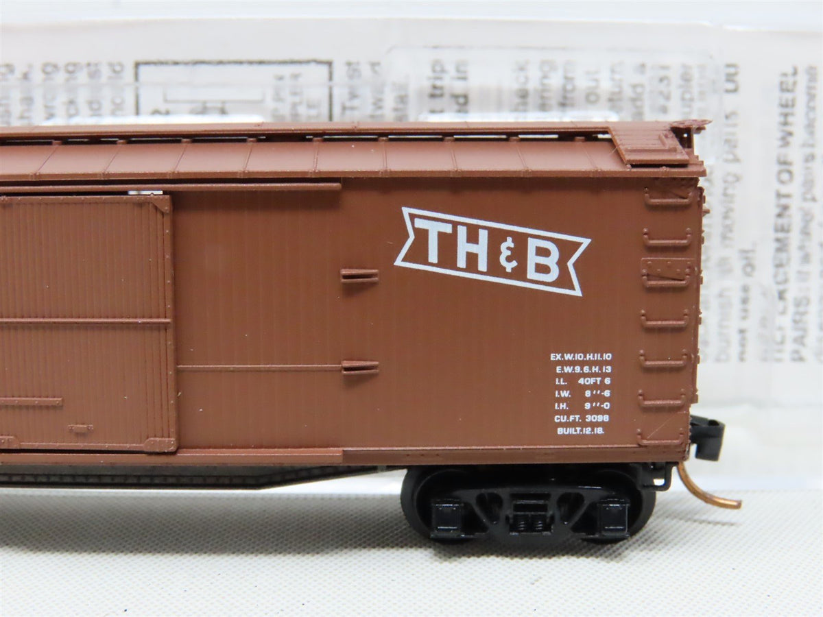 N Scale Micro-Trains MTL 39220 THB Toronto Hamilton &amp; Buffalo 40&#39; Box Car #4761