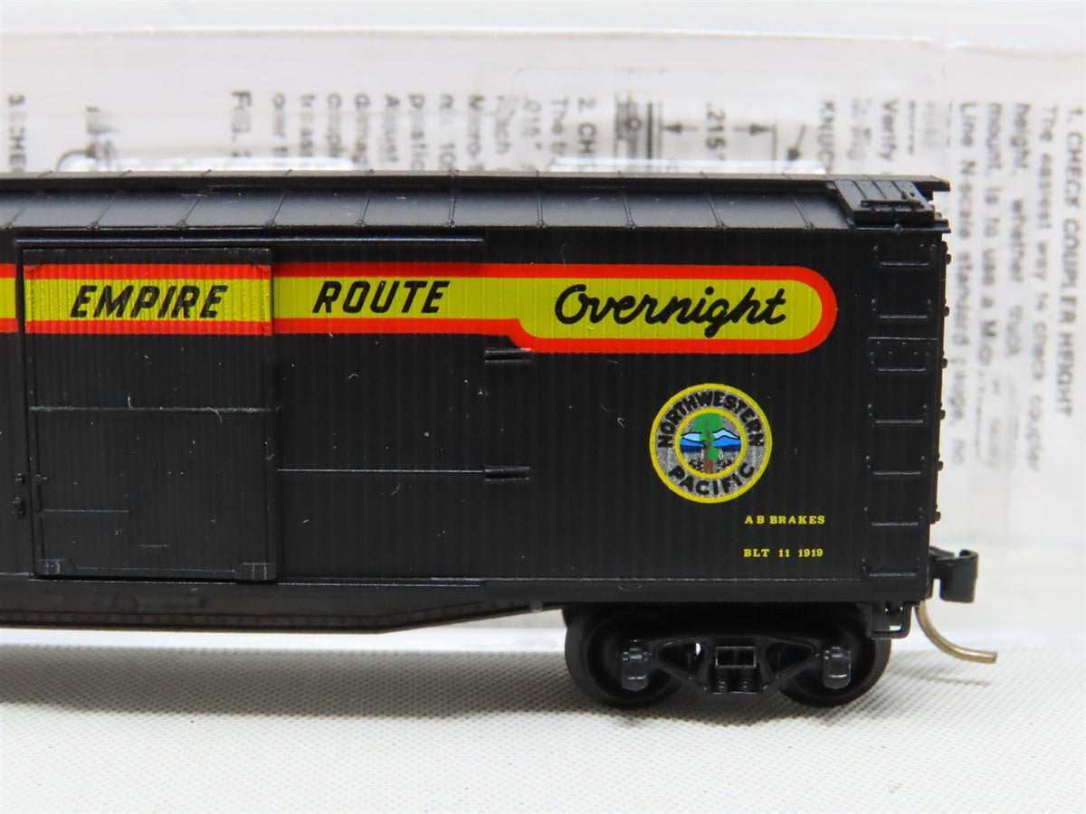 N Scale Micro-Trains MTL 39100 NWP Redwood Empire Route 40&#39; Box Car #1952