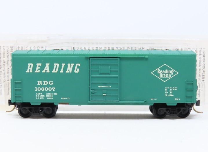 N Scale Micro-Trains MTL 24230 RDG Reading Lines 40' Box Car #106007