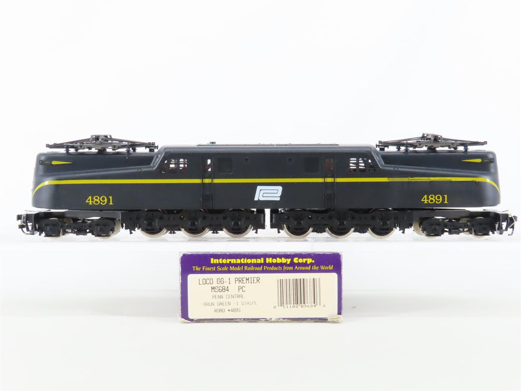 VINTAGE PENN on sale LINE HO GAUGE DIECAST GG-1 PENN. SOLID STRIPE ENGINE 4059-TESTED!