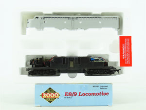 HO Scale Proto 2000 8129 Undecorated E8/9A Diesel Locomotive