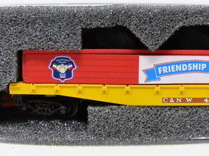 N Scale Micro-Trains MTL 04500460 CNW Friendship Train 50' Flat Car #44335