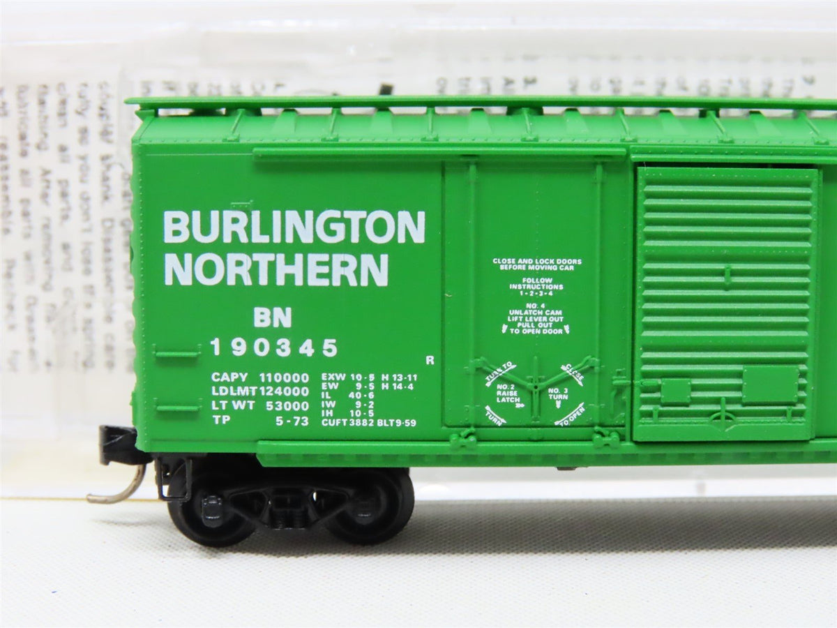 N Scale Micro-Trains MTL 22010 BN Burlington Northern 40&#39; Box Car #190345