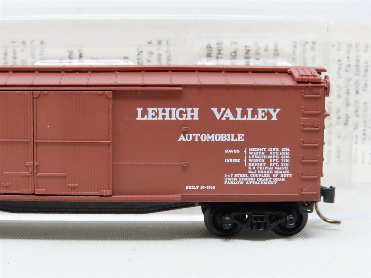 N Scale Micro-Trains MTL 43050 LV Lehigh Valley 40&#39; Automobile Box Car #79006