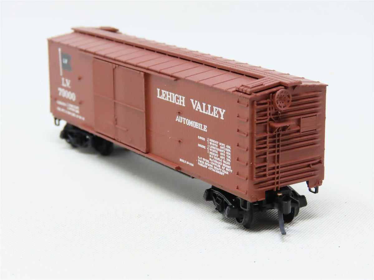 N Scale Kadee Micro-Trains MTL 43050 LV Lehigh Valley 40&#39; Box Car #79000