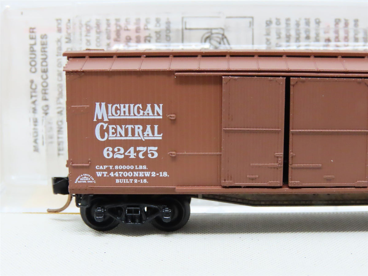 N Scale Micro-Trains MTL 43060 NYC Michigan Central 40&#39; Box Car #62475