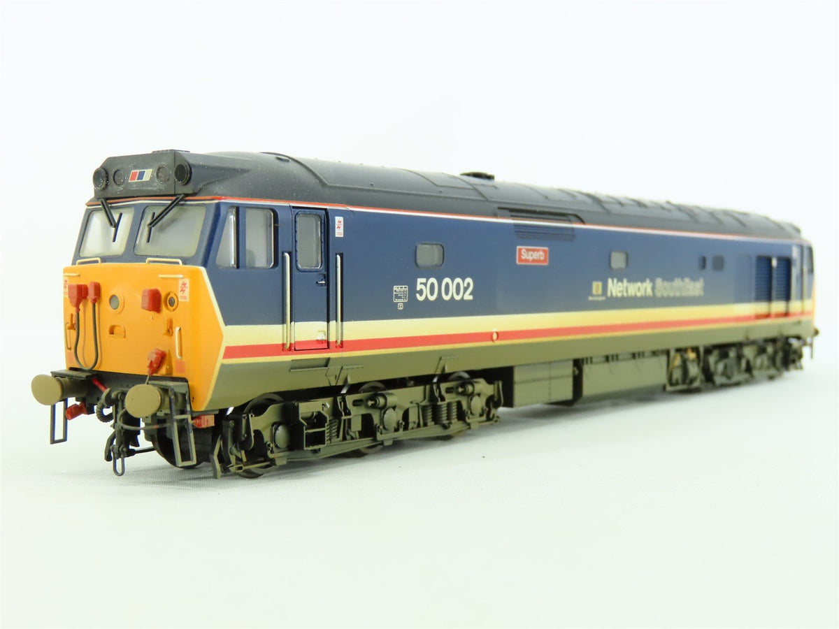 OO Scale Hornby BR British Rail Class 50 Diesel Locomotive #50002 Weathered
