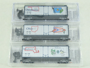 N Scale Micro-Trains Line MTL USA State Car Series - COMPLETE 50-CAR SET