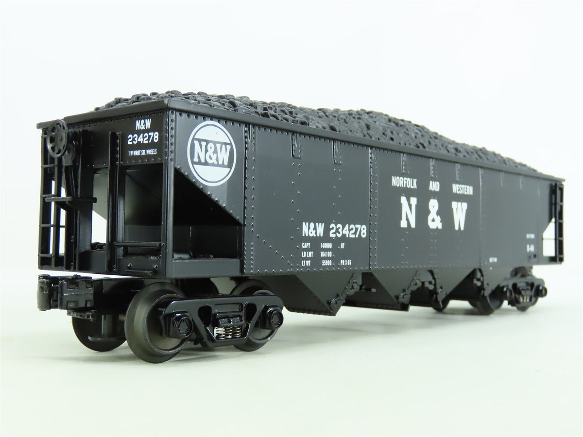 O Gauge 3-Rail MTH 30-8012 N&amp;W Norfolk &amp; Western Die-Cast Hopper Car #234278